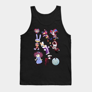 the amazing digital circus characters collection Tank Top